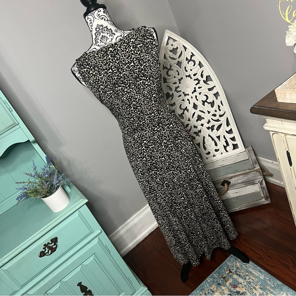 Jessica Howard Ditsy Floral Geo Sleeveless Dress Size 6 NWOT Wedding Guest - Picture 10 of 14